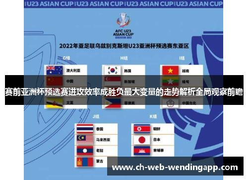 赛前亚洲杯预选赛进攻效率成胜负最大变量的走势解析全局观察前瞻